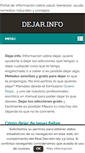 Mobile Screenshot of dejar.info